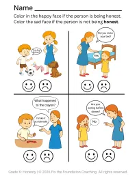 Building Character in Kindergarten: Honesty Lesson – Image 1