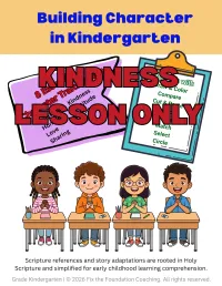 Building Character in Kindergarten: Kindness Lesson – Image 3