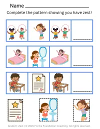 Building Character in Kindergarten: Zest Lesson – Image 1