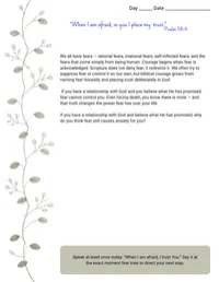The Anxiety Journal: A 4-Week Scripture Journey from Fear to Trust – Image 7