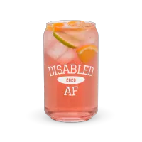 Disabled AF Can-shaped glass – Image 2