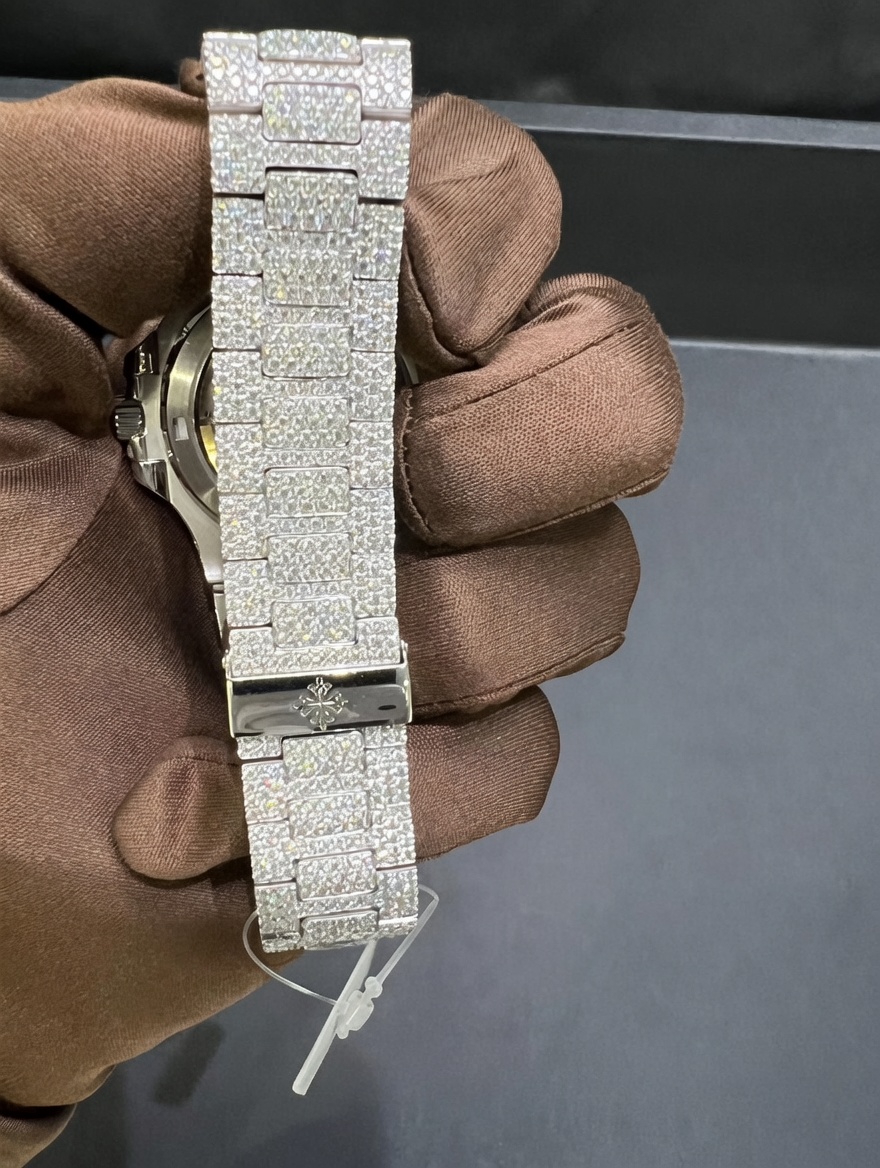 VVS Moissanite P@tek Phi!ippe 5711 | White Gold – Bild 5