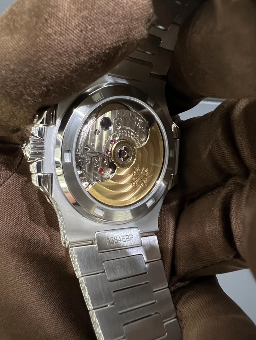 VVS Moissanite P@tek Phi!ippe 5711 | White Gold – Bild 6