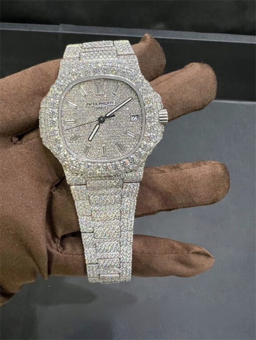 VVS Moissanite P@tek Phi!ippe 5711 | White Gold – Bild 2