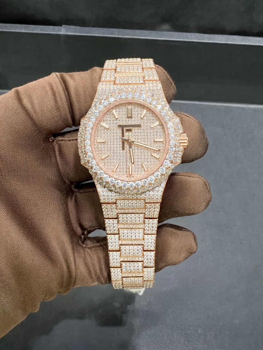 VVS Moissanite P@tek Phi!ippe 5711 | Rose Gold – Image 5