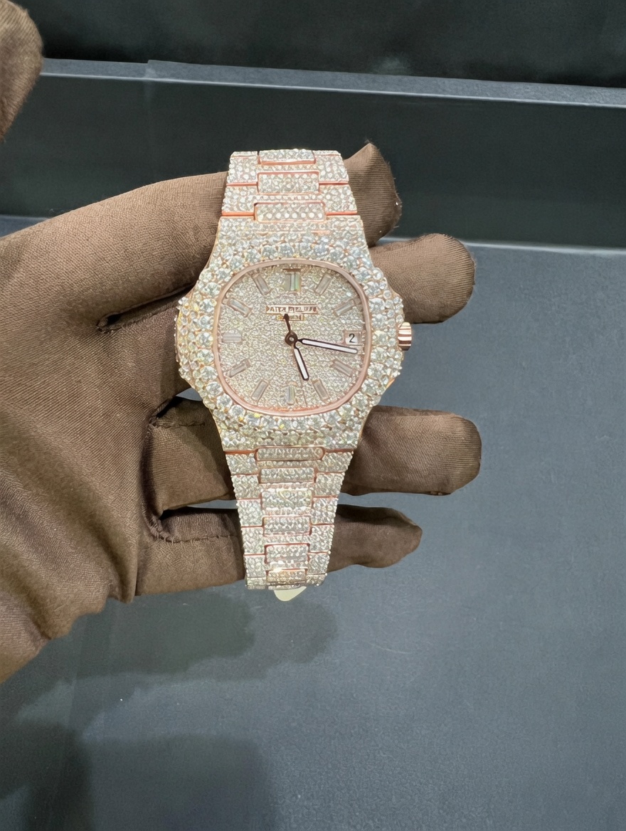 VVS Moissanite P@tek Phi!ippe 5711 | Rose Gold – Image 3
