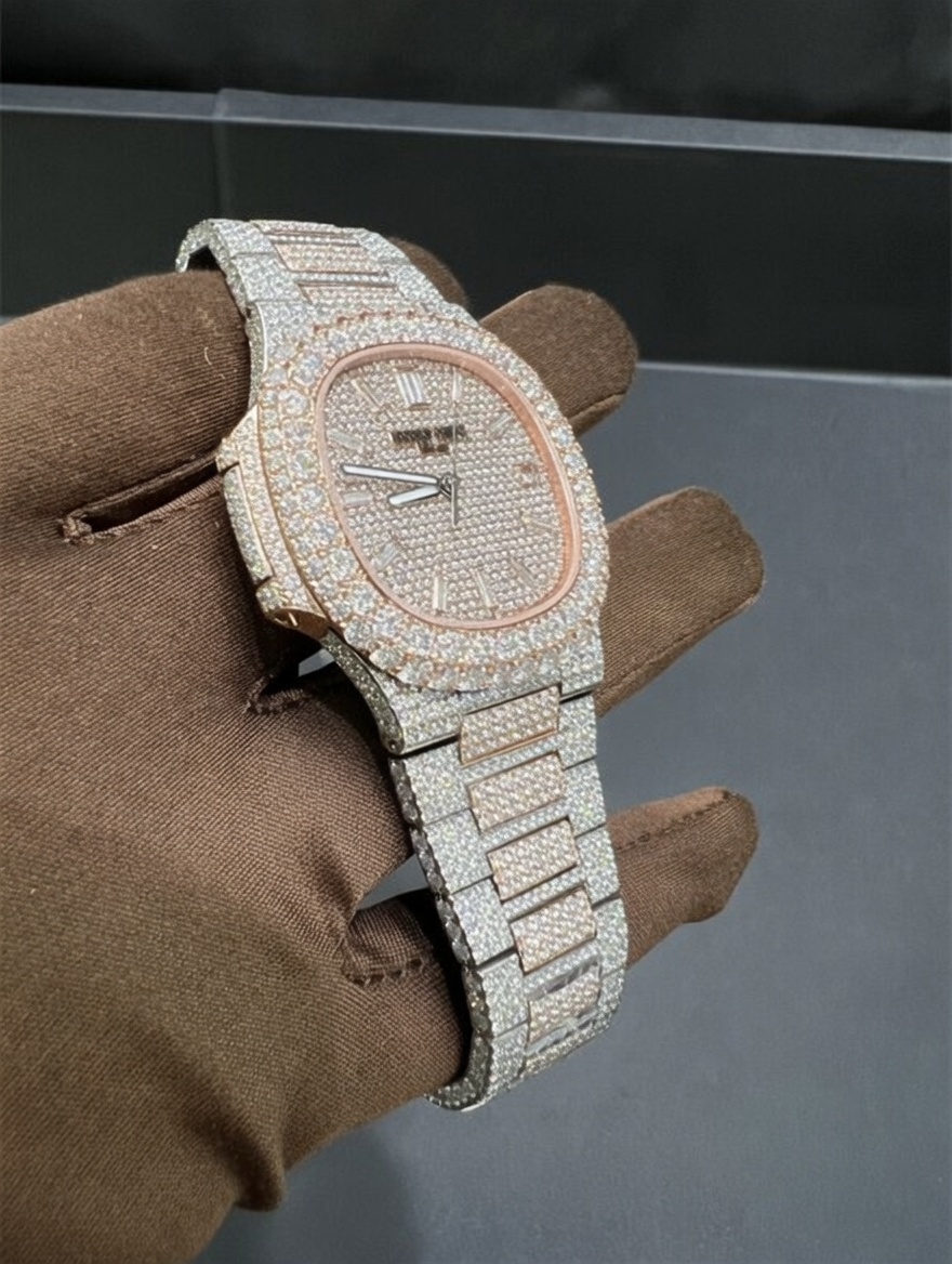 VVS Moissanite P@tek Phi!ippe 5711 | Rose Gold – Bild 5