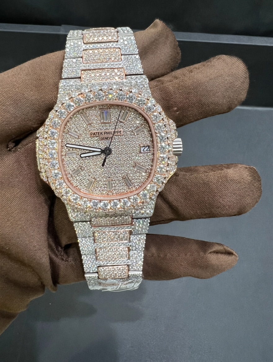 VVS Moissanite P@tek Phi!ippe 5711 | Rose Gold – Bild 3
