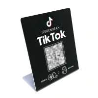 NFC TikTok Follow Stand – Spanish | Bulk Packs (25–10,000) – Image 1