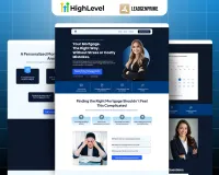Mortgage Lead Generation Funnel Template - Blue Themed – Image 1