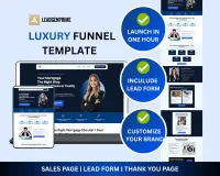 Mortgage Lead Generation Funnel Template - Blue Themed – Image 2