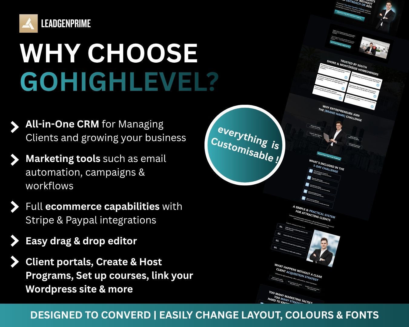 5-Day Challenge Funnel Template - Black Themed – Image 9