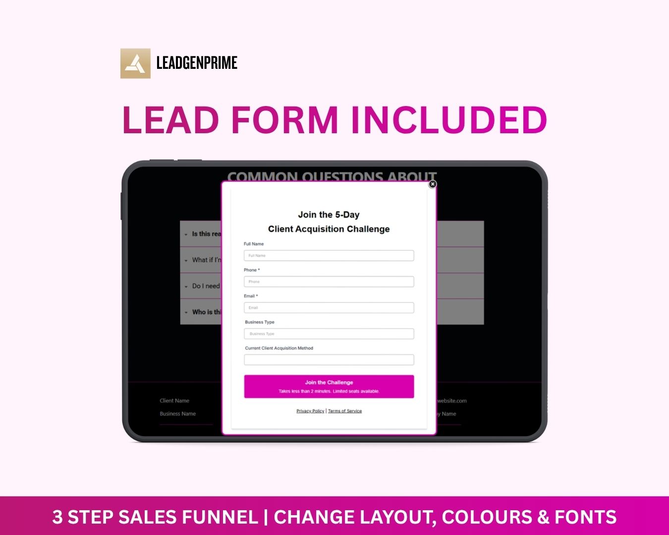 5-Day Challenge Funnel Template - Purple Themed – Image 4