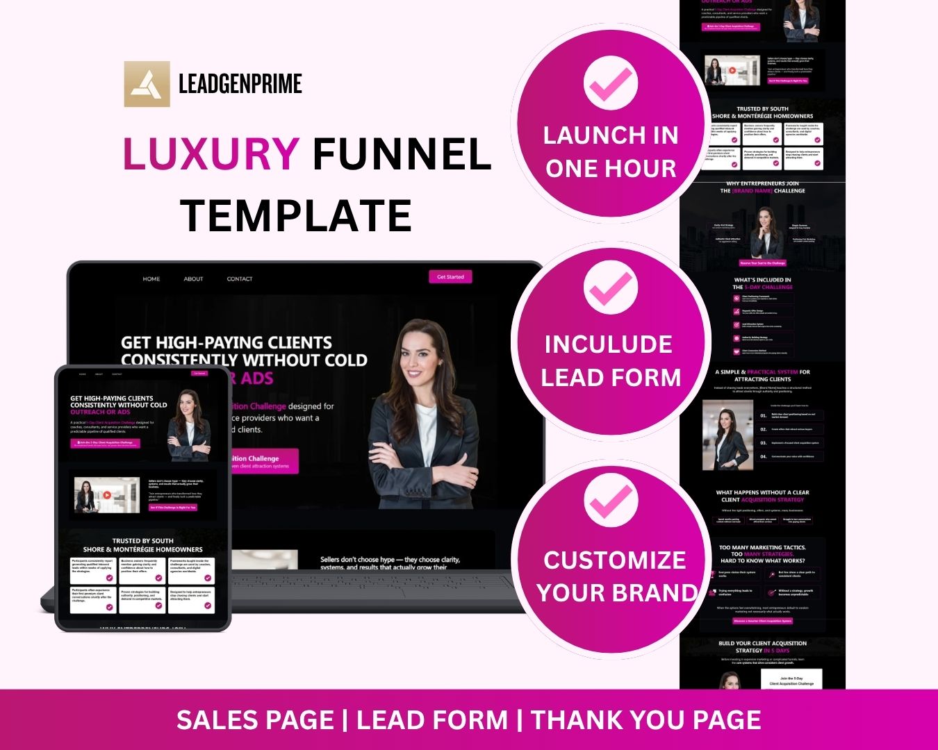 5-Day Challenge Funnel Template - Purple Themed – Image 2