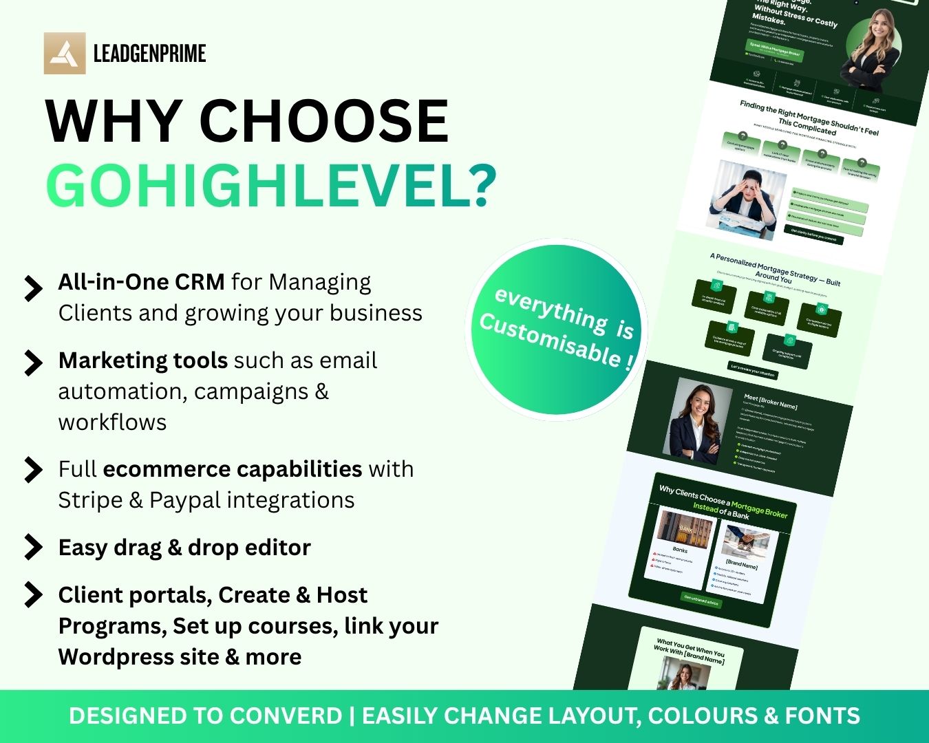 Mortgage Lead Generation Funnel Template - Green Themed – Image 9