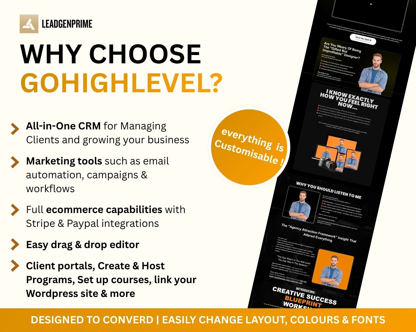 Workshop Registration Funnel Bundle - Orange Themed – Image 9