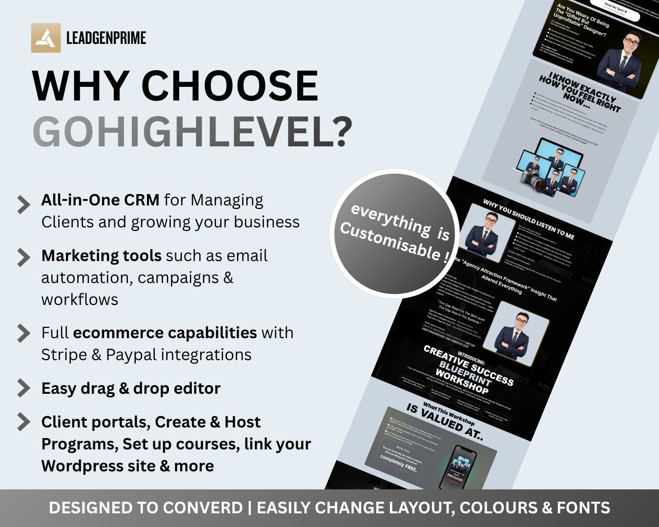Workshop Registration Funnel Template - Gray Themed – Image 9
