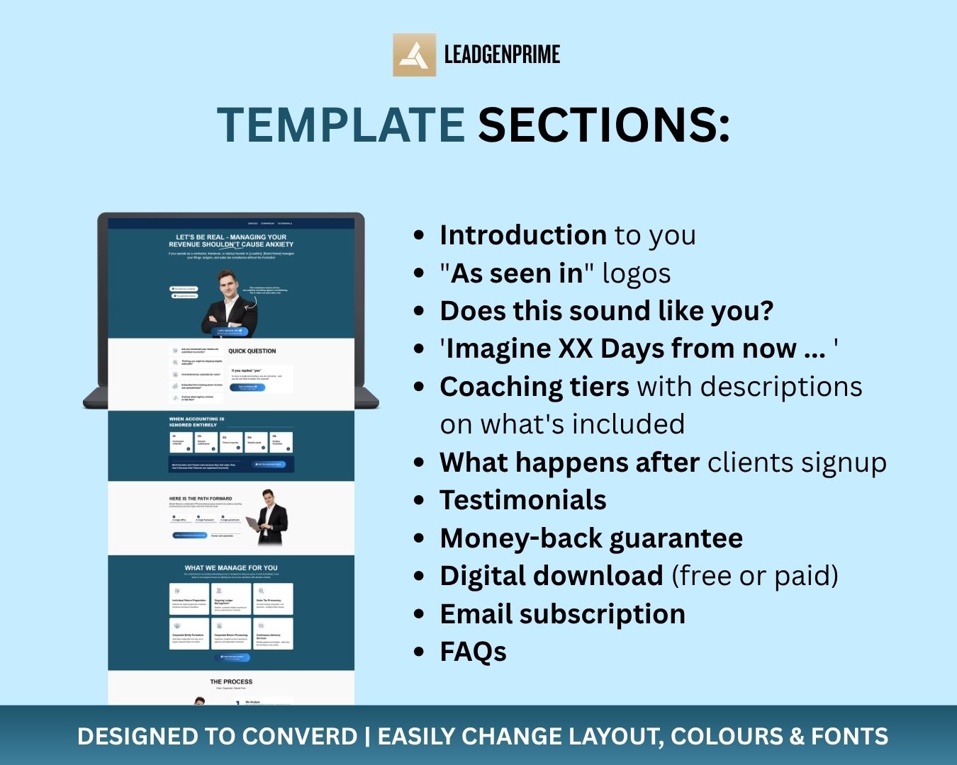 Tax Service Client Acquisition Funnel Template - Tael Themed – Image 7