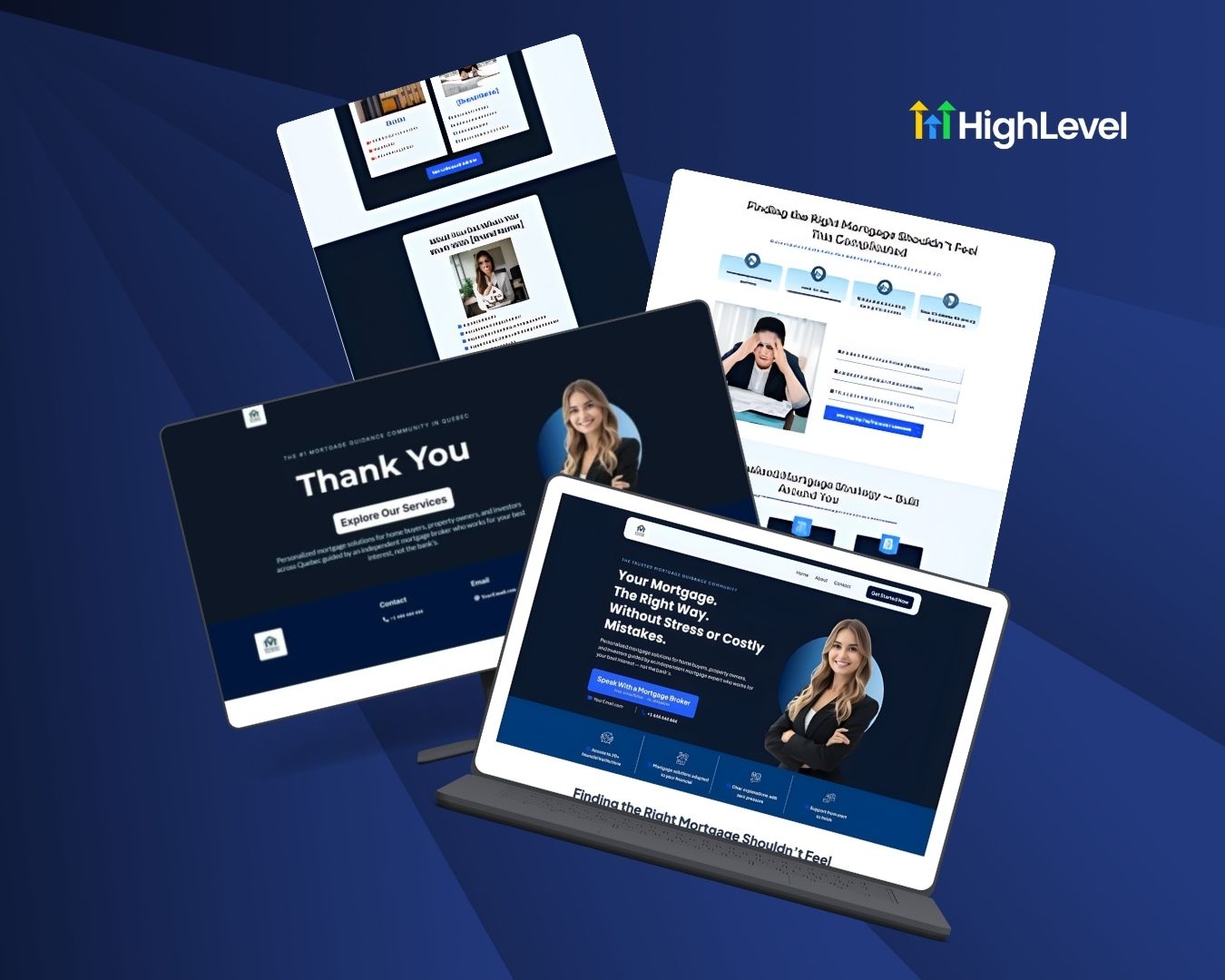 Mortgage Lead Generation Funnel Bundle - Blue Themed – Image 3