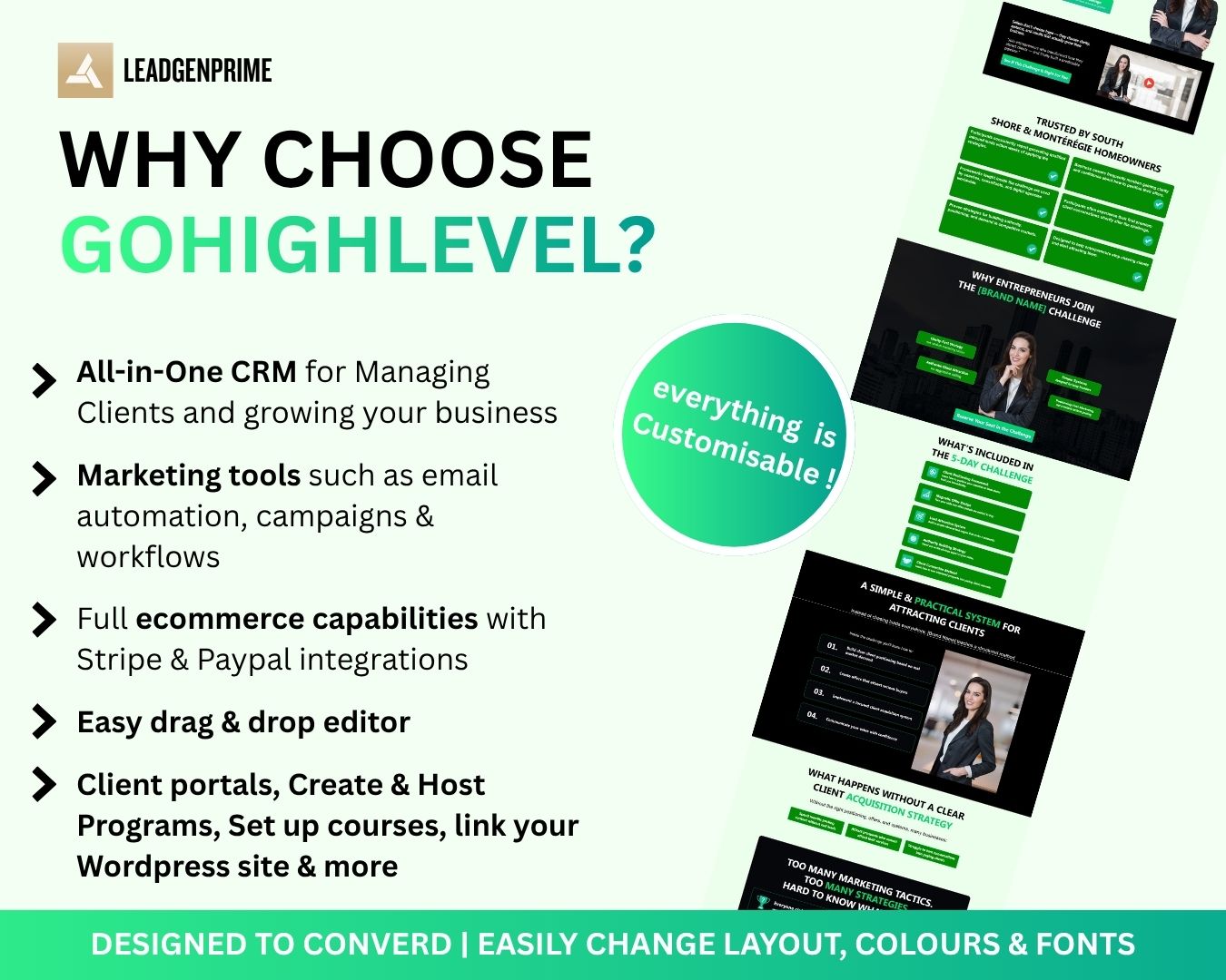 5-Day Challenge Funnel Template - Green Themed – Image 8