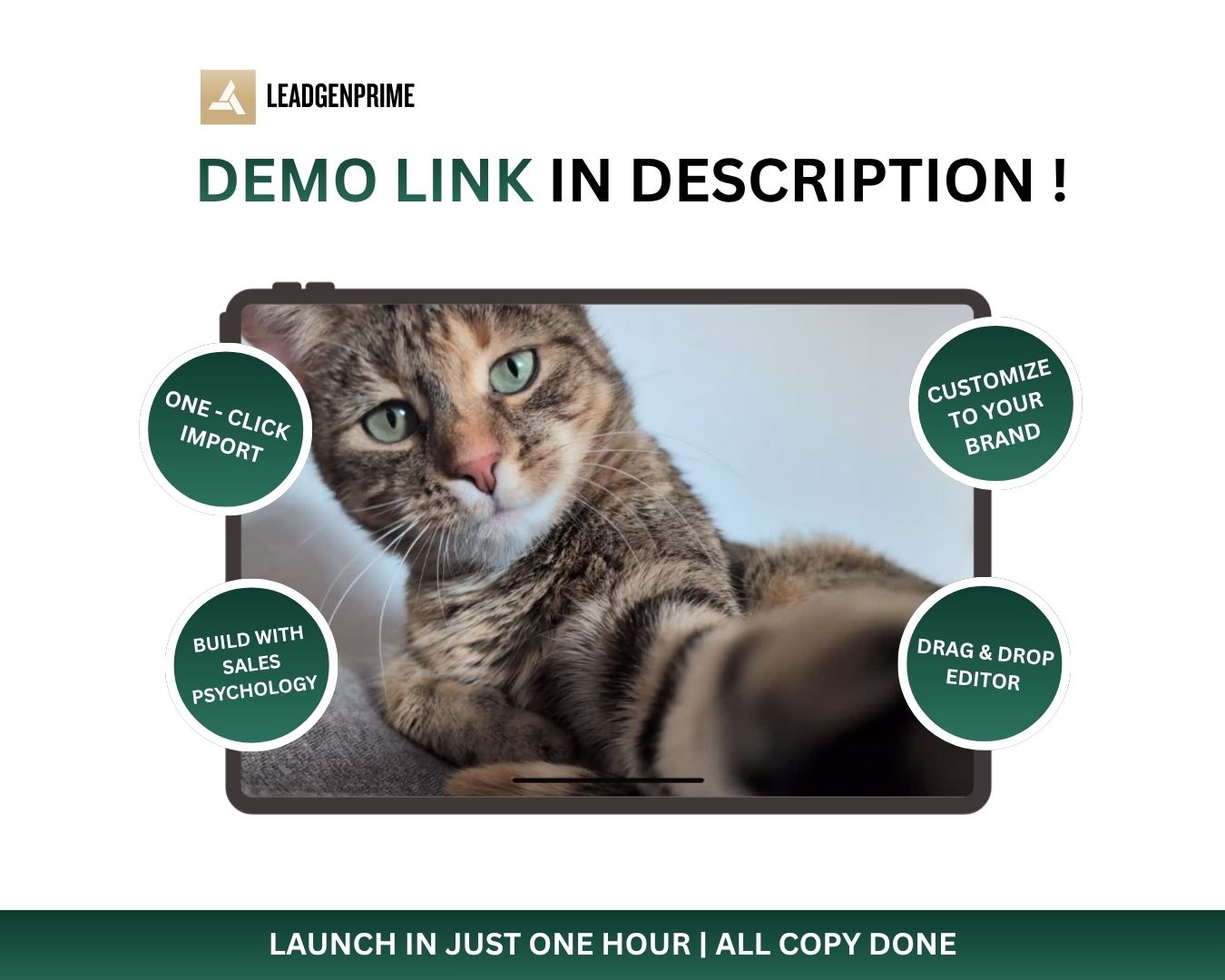 Landscaping Lead Generation Funnel Template - Green Themed – Image 10