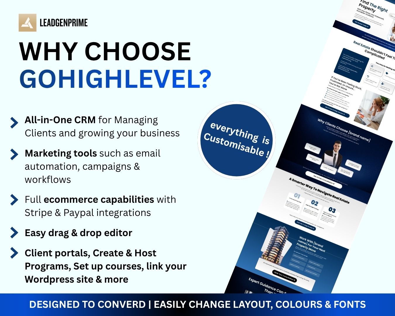 Real Estate Seller Lead Funnel Template - Blue Themed – Image 5
