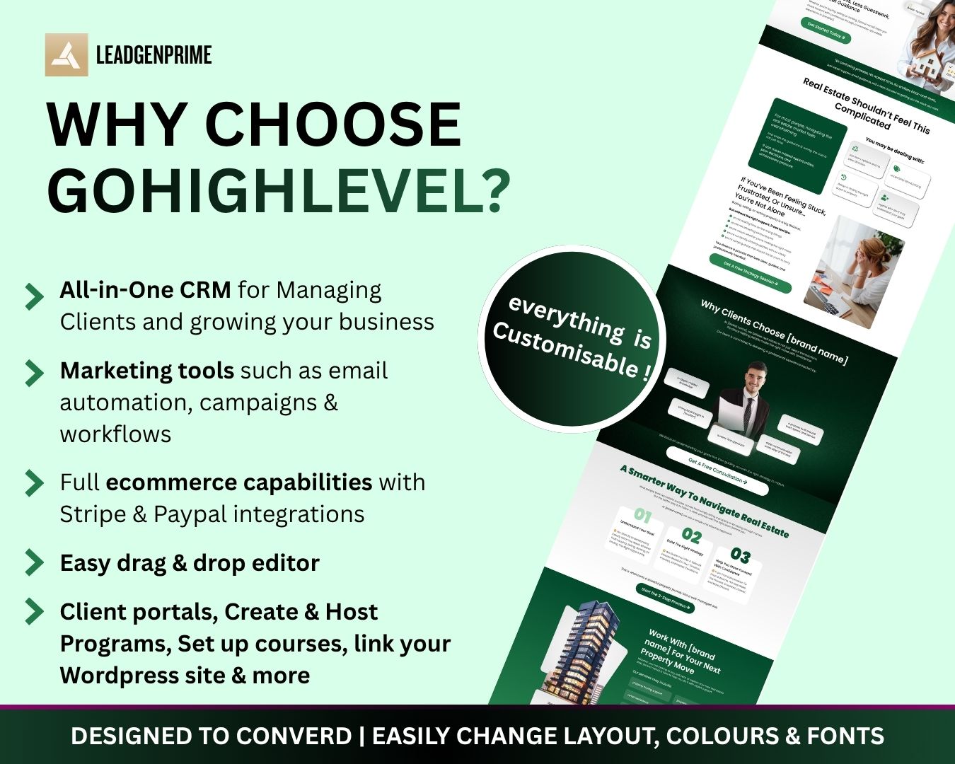 Real Estate Seller Lead Funnel Template - Green Themed – Image 7