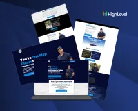 Landscaping Lead Generation Funnel Bundle - Blue Themed – Image 3