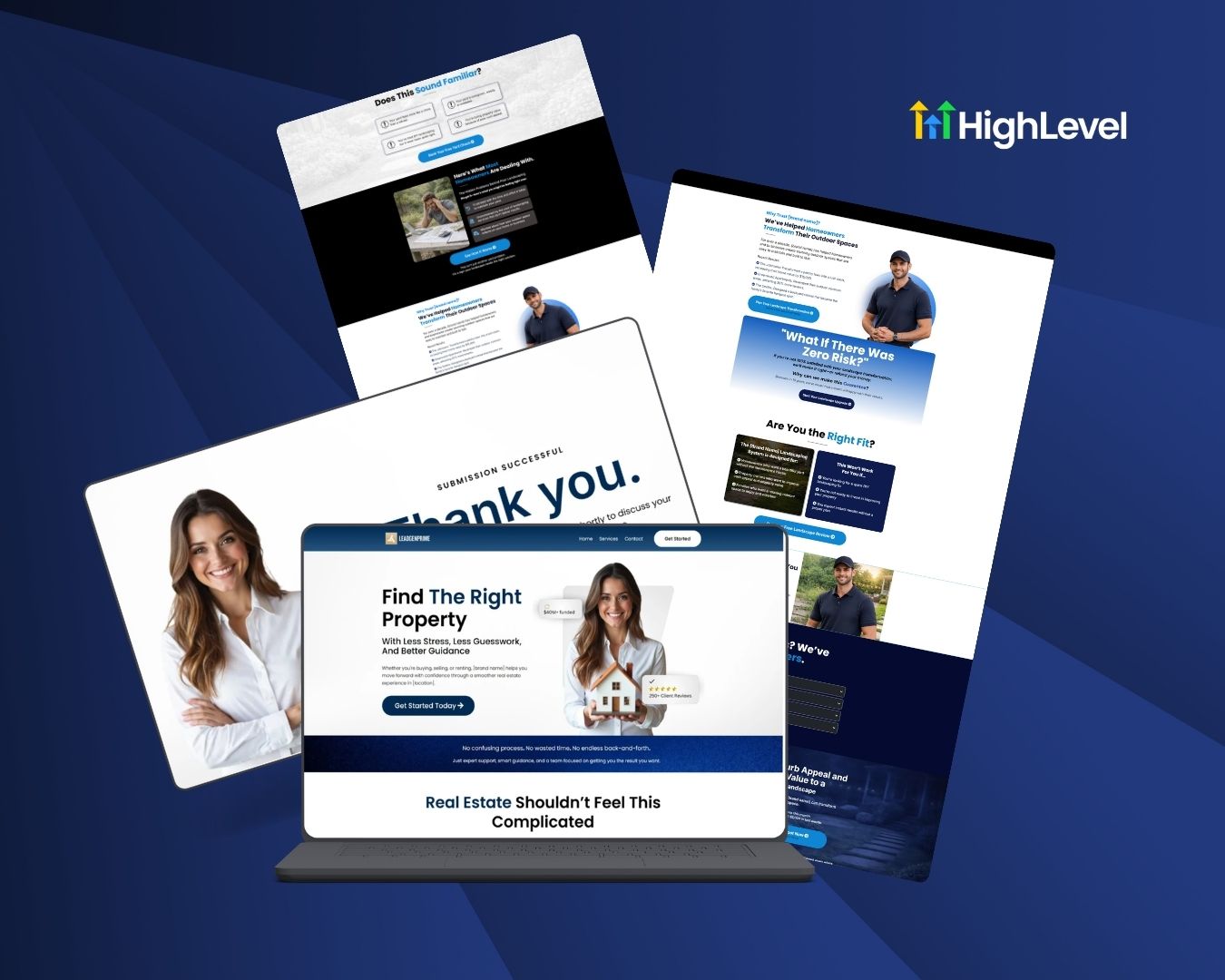 Real Estate Seller Lead Funnel Bundle - Blue Themed – Image 3