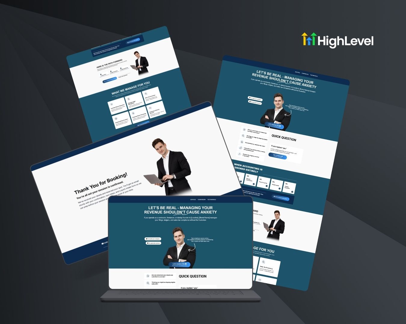 Tax Service Client Acquisition Funnel Bundle - Tael Themed – Image 3
