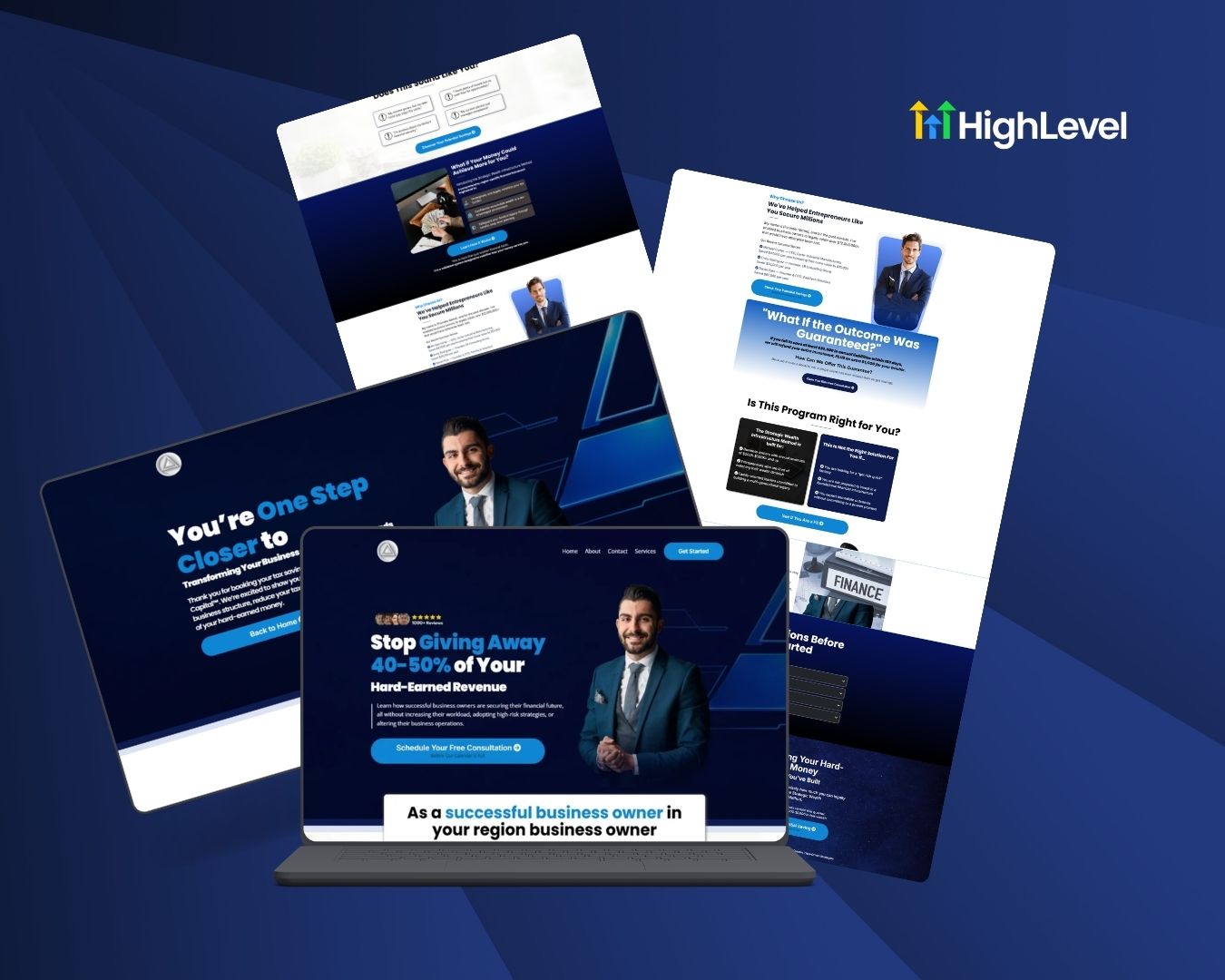 Financial Service Funnel Bundle - Blue Themed – Image 3