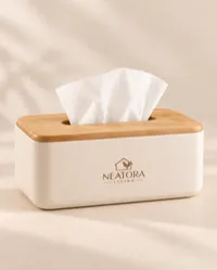 PureNest Tissue Box Holder – Image 1