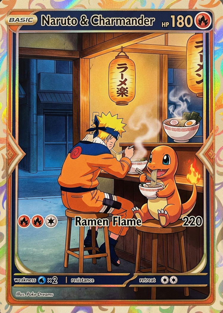 Naruto & Charmander – Image 1