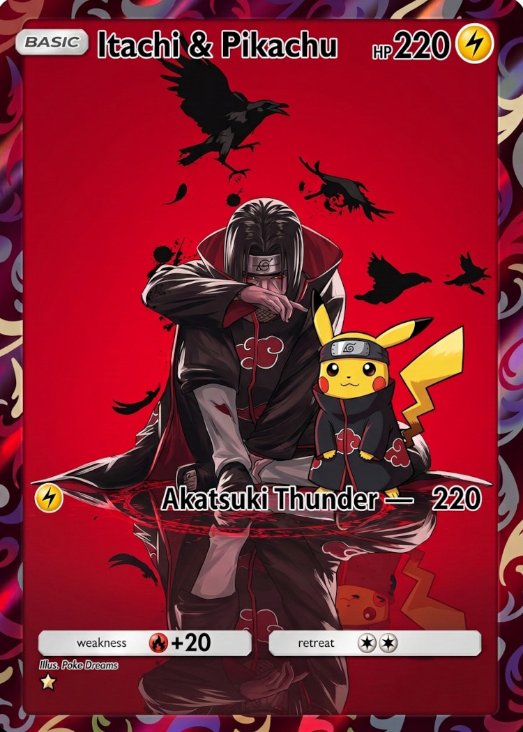 Itachi & Pikachu – Image 1