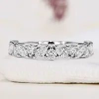 Celeste Lab Diamond Ring s925 – Image 1