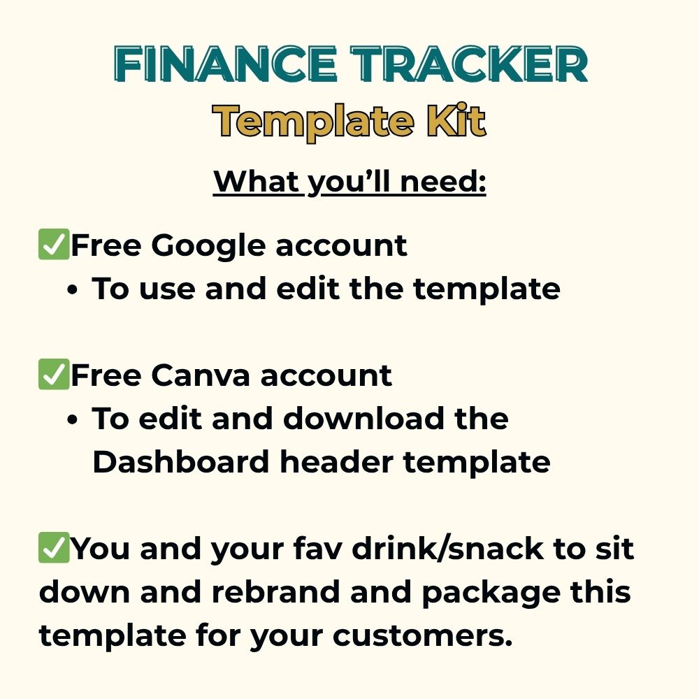 Finance Tracker Template Kit – Image 5
