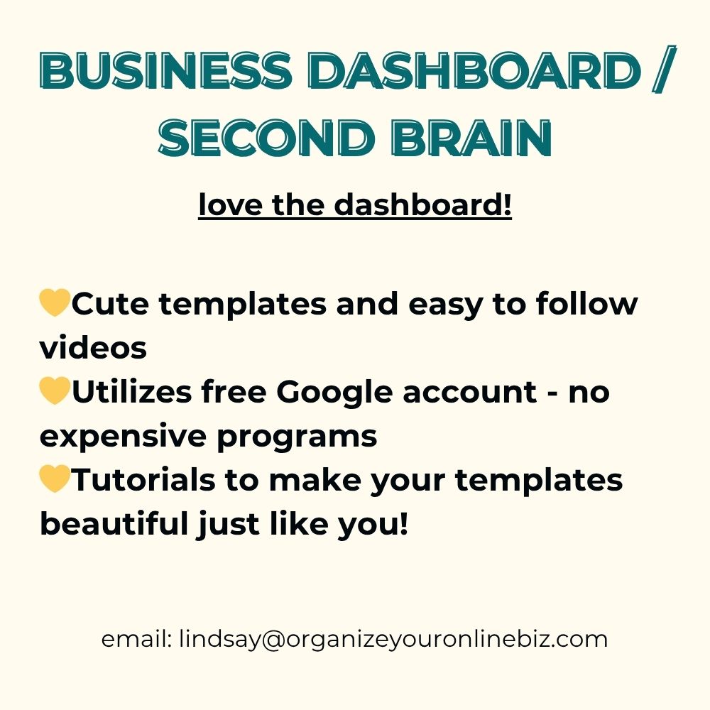 Business Dashboard / Second Brain – Image 7