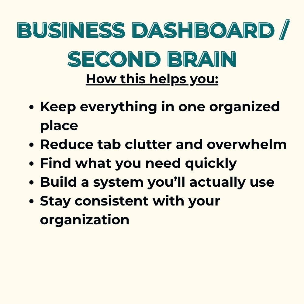 Business Dashboard / Second Brain – Image 5