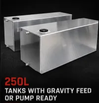 ALUMINUM FUEL TANK 250L – Image 1