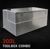 300L FUEL TANK TOOL BOX COMBO – Image 1