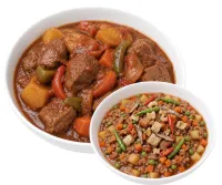 MECHADO – GINILING, PLAIN RICE