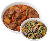 MECHADO – PAKBET, PLAIN RICE