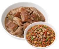 LECHON PAKSIW – GINILING, PLAIN RICE