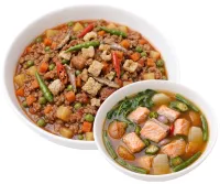 GINILING – SALMON BELLY, PLAIN RICE