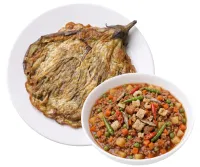 TORTANG TALONG – GINILING, PLAIN RICE