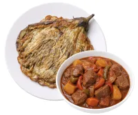 TORTANG TALONG – MECHADO, PLAIN RICE