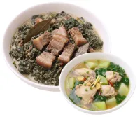 LAING – CHICKEN TINOLA , MIKI BIHON