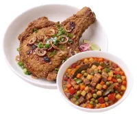 PORKCHOP – MENUDO, PLAIN RICE