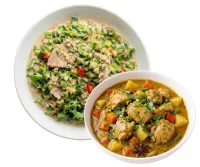 GISING GISING  – CHICKEN CURRY, PLAIN RICE