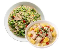 GISING GISING  – PININYAHANG MANOK, PLAIN RICE